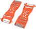 Saim 7 in 1 Multifunction Vegetable Peeler & Metal Scraper, Orange, 2 Pcs, Fruit Grater Slicer Kitchen Tool