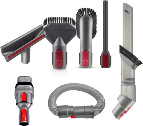 Replacement Attachment Kit for Dyson V15 V12 V11 V10 V7 V8 Vacuum Cleaner Accessories, Dusty Brush