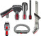 Replacement Attachment Kit for Dyson V15 V12 V11 V10 V7 V8 Vacuum Cleaner Accessories, Dusty Brush