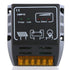 yueton 10a Solar Charge Controller, 12v/24v Solar Panel Battery Regulator for Safe Protection