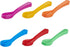 Pack of 24 Plastic Egg Spoons for Soft Boiled Eggs, Colorful Disposable Coffee Spoons for Tea, Ice Cream