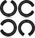 4PCS Refrigerator Door Hinge Shims, Height Adjustment Kits for Samsung 3282540 DA60-00314C PS6448337 AP5668209