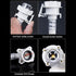 Washing Machine Water Inlet Hose, Double Buckle Fixation G3/4 Thread Soft PVC Hoses with Metal Connector (2m)