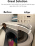 Magnetic Front Load Washer Door Prop, Washing Machine Door Holder, Keep Washer Door Open (White)