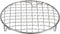 Round Cooking Rack 6-inch, 201 Stainless Steel Barbecue Grill Net with 20mm Legs for Baking Steaming