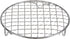 Round Cooking Rack 6-inch, 201 Stainless Steel Barbecue Grill Net with 20mm Legs for Baking Steaming