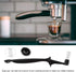 Dual-Use Coffee Machine Filter, Silicone Caulking Tool Head Cleaner Brush, Power Spoon for Home Cafe