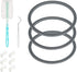Blender Gasket Replacement Parts, Rubber O Ring for Nutribullet Blender 900W & 600W Series, 10 Pieces
