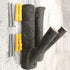 4Pcs 2cm-3cm Real Wood Tree Branch Wall Hook, Farmhouse Rustic Decorative Wooden with Bark Trunk Thickness with Screw