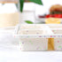 Silicone Mini Loaf Pans with Metal Reinforced Frame - 2 Pack Non-stick Baking Pan for 8-Cavity Tiny Banana Bread