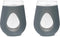 Host Revive Wine Glass Drinkware - 8 oz, Grey