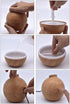 Mini Humidifiers, 130ml USB LED Aroma Essential Oil Diffuser for Room Bedroom Office (Light)