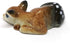 ZOOCRAFT Ceramic Deer Bambi Figurine - Miniature Collectible Porcelain Animal Gift