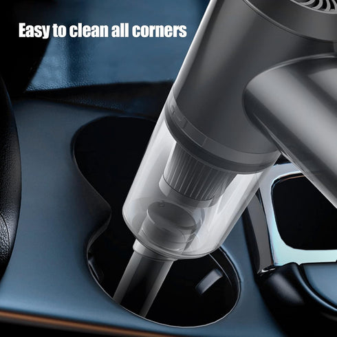 Sonew Handheld Vacuum Cleaner, Mini Cordless with Transparent Storage for Home & Office
