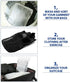 TENRAI Delicates Laundry Bags, Fine Mesh Wash Bag for Underwear, Lingerie, Bra, Pantyhose, Socks (White)