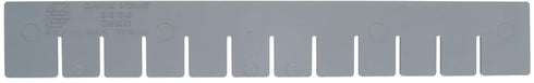 Quantum Storage Systems Short Divider for Dividable Grid Container DG93030, Gray, 6-Pack (DS93030)