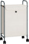STORAGE MANIAC Rolling Laundry Hamper, Laundry Basket with Lockable Wheels, Clothes Sorter