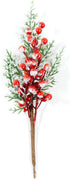 CraftMore Snowy Berry and Pine Pick, 14" Set of 6