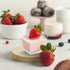 200 Pack 2 oz Mini Plastic Dessert Cups with Spoons, Disposable Clear Pudding Parfait Jello Shooter Cups Party Serving