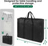 8FT 49" 30" 4.5" Folding Table Storage Bag, Waterproof Heavy Duty Large Carrying Bag for Picnic/Camp Tables, Portable