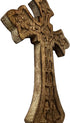 Iconsgr Handmade Wooden Holy Orthodox Religious Wood Carved Cross Christ Crucifix Athos.