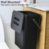 stonespace 3.2 Gallon/12L Bin,1 Pack Under Sink Trash CanKitchen Compost Bin, Diaper Pail, Hanging Garbage Can for Baby