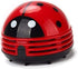 E ECSEM Cute Portable Cartoon Mini Desktop Vacuum Cleaner, Table Dust Crumb Sweeper (Red#002)