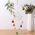 Colorful Crystals Sun Catcher Hanging Suncatchers Chandelier Lamps Light Pendant Prisms Hanging Ornament for Home