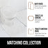 Gorilla Grip Bathroom Rug Sets - Soft Chenille 2 Piece Area Rugs, 30"x20" Carpet, Toilet Base Mat, White