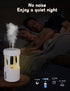 RooXchowla Anti Gravity Humidifier with Night Light, Drip Drop Humidifier for Bedroom/Baby Nursery/Bathroom/Living Room