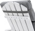 High-Density Foam Cushions for Adirondack Chairs - High Back Design