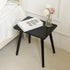 AWASEN Side Table, Small Black End Table for Living Room Bedroom Office Small Spaces, Modern Accent Side Table