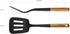 STAUB Silicone Spatula Turner, Perfectly Angled for Lifting Pancakes, Durable BPA-Free Matte Black Silicone
