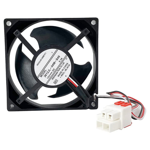 3612JL-04W-S49 Refrigerator Evaporator Fan Motor Replacement for Samsung Fridge Fan Parts, 12V DC
