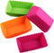 Webake Jumbo Cupcake Liners - Rectangular 4.3 Inch Silicone Baking Cups, Reusable Muffin Cups (Pack of 12)