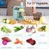 4 Ourokhome Vegetable Spiralizer Zucchini Noodles Maker Built-in Spiral Slicer Blade for Veggie Spaghetti Paste