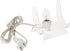 Plymor Clear Acrylic Lighted Double-Scoop Display Easel - 3.5"H x 3.875"W x 3.125"D