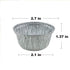 2 Oz Disposable Baking Cups, Tins Foil Pans, 70 mL Aluminum Foil Cupcake Bowl, 100Pcs for Baking, Roasting