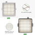 WuYan 2pcs Replacement Filter for Bissell Hard Floor Expert Canister Vacuum Series 1154, 1154w, 1161