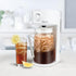 80 oz Premium Iced Tea Maker - Glass Pitcher with Adjustable Strength Dial