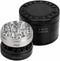 GRAVEND 3" Inch Large Spice & Seasoning Grinder, Dual Grind Plate for Fine