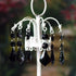 20pcs 38mm Crystal Maple Leaf Chandelier Prisms Replacement Pendant Connected Glass Octagon Beads Chain for Wedding
