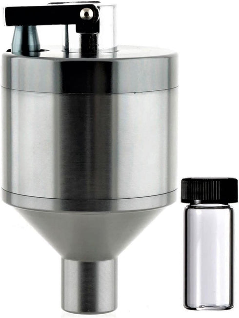 Kitchen Spice Grinder Set - Superfine Grinding Pepper Grinder, Silver 2.2 inch