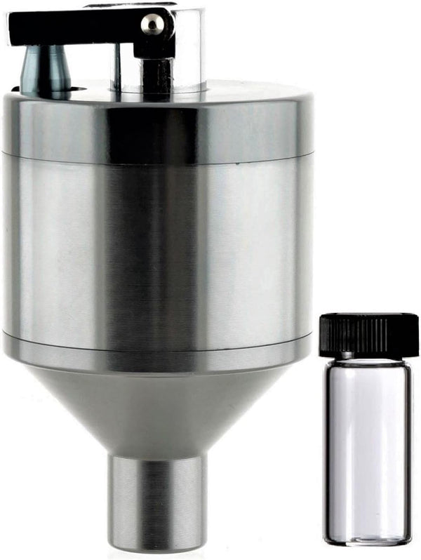 Kitchen Spice Grinder Set - Superfine Grinding Pepper Grinder, Silver 2.2 inch