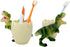 FlidRunest Dinosaur Kids Toothbrush Holders for Bathrooms - Cute Dino Tooth Brush Holder - Easy to Clean Toothbrush