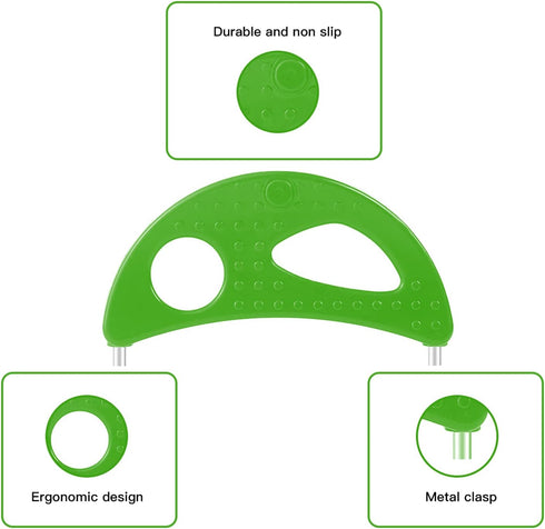 (Upgraded Version) Green Crescent Tool Compatible for Jack Lalanne Power Juicer CL003AP E1188 E1189 MT1000 Power Juicer Replacement Parts