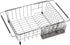 SANNO Stainless Steel Utensil Drying Rack, Silverware Holder for Dish Rack, Hanging Cutlery Organizer