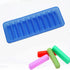 X-Haibei 12-Cavity Silicone Mold for Chocolate Sticks, Crayons, Candies, and Egg Rolls,Jello,Caramels