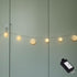 myCozyLite 20 Connectable,10ft LED Globe String Lights Plug in Blinking Lights Warm White Lights Balls with Timer