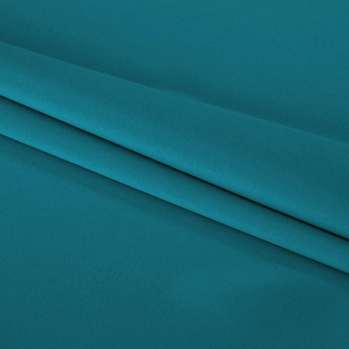 Turquoize Teal Valance Curtains, 52" x 18" Short Window Curtain Valance for Kitchen, Blackout Thermal Insulated